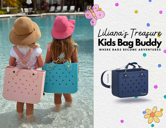 Franny - Navy Kids Tote Bag