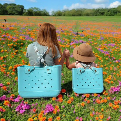 Franny - Sky Blue Kids Tote Bag