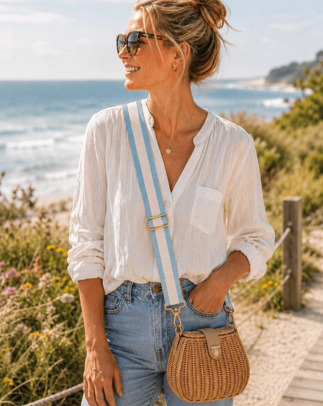 Strapistry Starter Carry Kit — 1 strap and 2 connectors for crossbody carry
