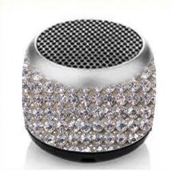 Bluetooth Crystal Rhinestone Mini Stereo 